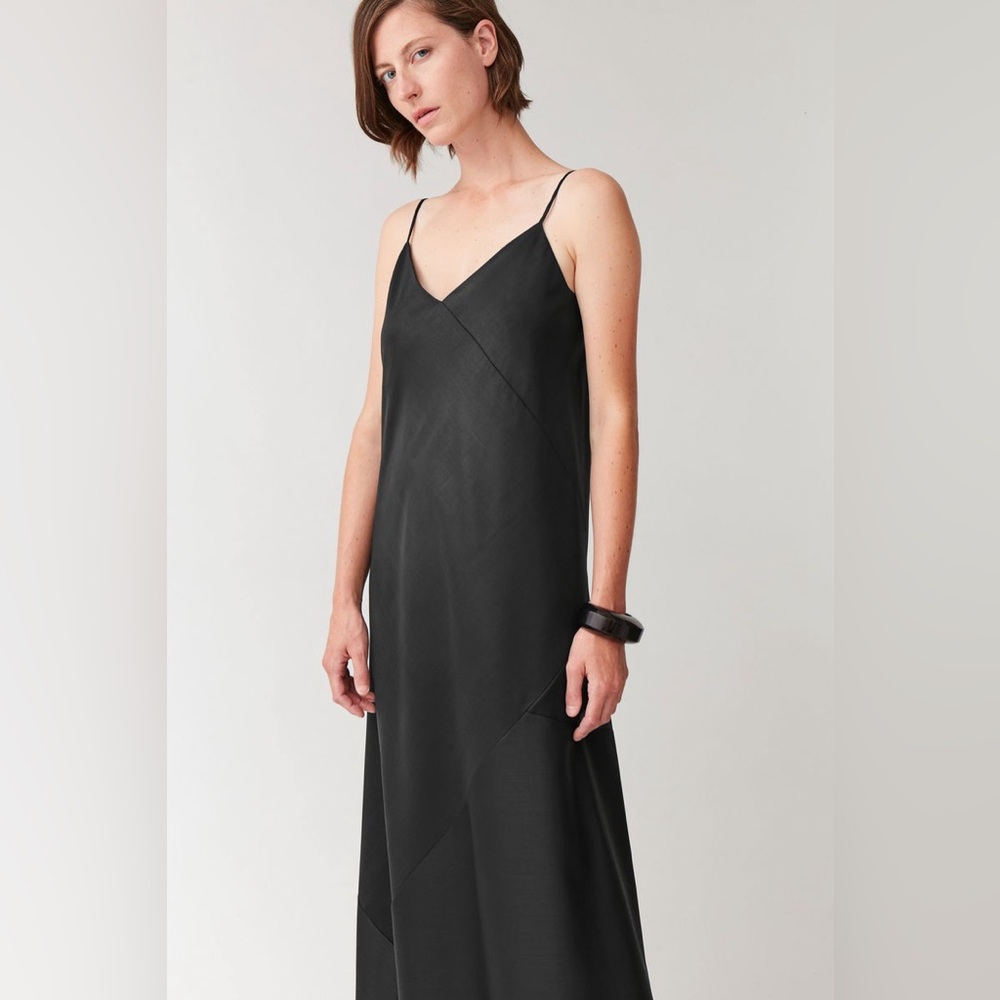 COS | Wool Slip Dress - Picture 3 of 13